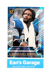 Fútbol americano Donruss 2024 Billy Sims #17 Legend Series Detroit Lions - MN - Imagen 1 de 4