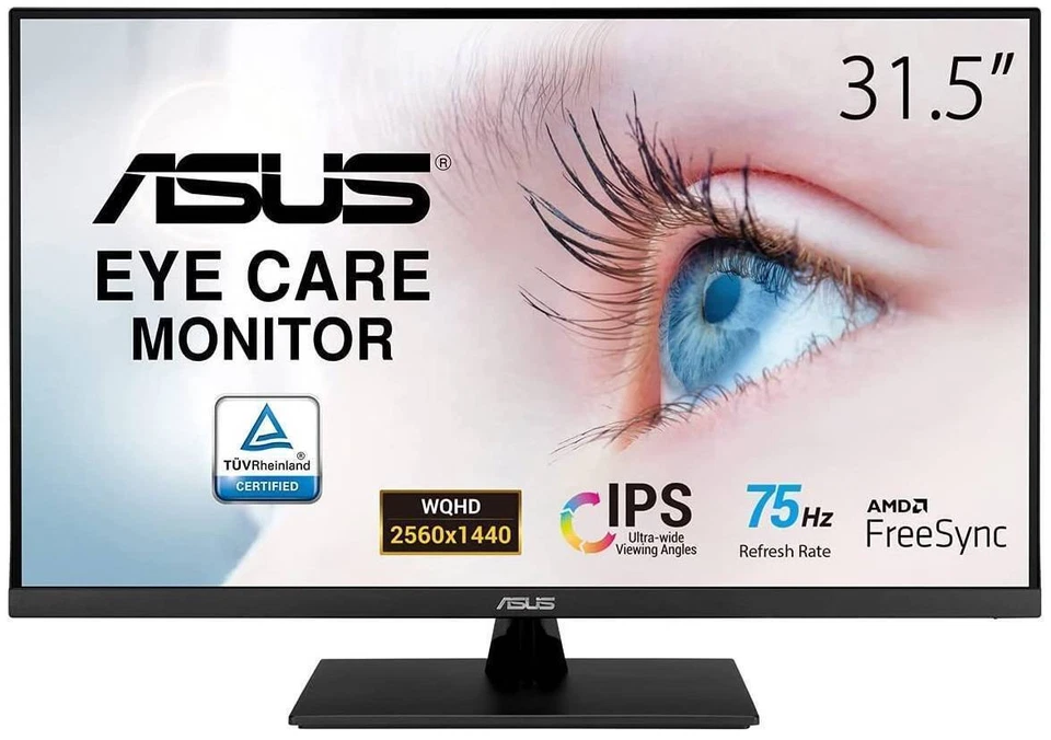 ASUS VP32AQ 31,5 Zoll QHD IPS LED Monitor NEU/OVP - Bild 1 von 1