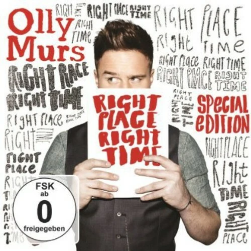 Right Place Right Time: Special CD+DVD Edition by Murs, Olly (CD, 2013)