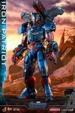 Hot Toys Avengers Endgame Iron Patriot 1:6 Scale Action Figure MMS547D34