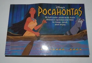 LIBRO DE POSTALES DE POCAHONTAS DE DISNEY - Imagen 1 de 4
