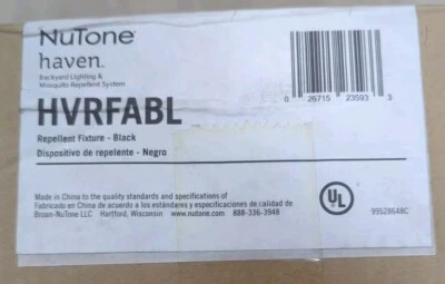 NUTONE HVRFABL Repellent Fixture (Black) - Image 1 of 2