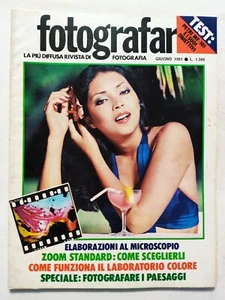 Photograph June 6-1981 Marco Baldassarri - Luciano Paterno' Magazine - Picture 1 of 2