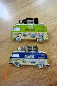 2 COCA COLA VW BULLY PINS LIMITED EDITION f - Bild 1 von 3