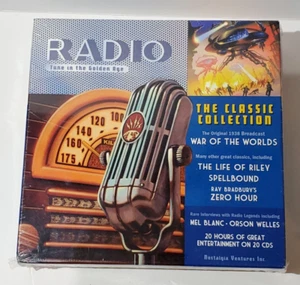 Classic Golden Age Radio On 20 CDs War Of The Worlds Orson Welles Zero Hour New - Picture 1 of 2