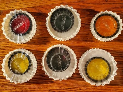 Lot of 6 52mm Tiffen Filters Polarizer (2) 25 Red Yellow 2 (2) 16 Orange - Image 1 of 4