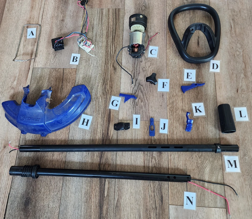 Replacement parts for KOBALT kst 120x-06 40v weed eater (L) - Image 1 of 1