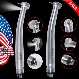 Dental LED E-generator Fiber Optic/High Speed Handpiece 2/4 Hole LED/No LED Tip - Picture 1 of 37