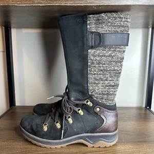 Merrell Eventyr Peak Black Mid Calf Waterproof Winter Boots 8.5 - Picture 1 of 7