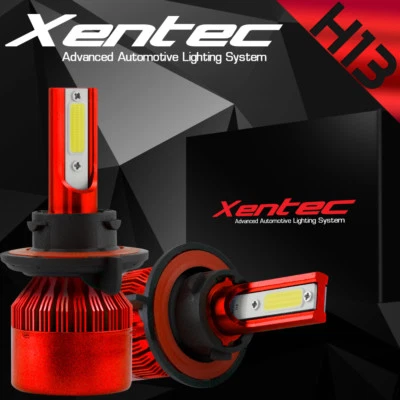 Kit conversión faros LED HID XENTEC H13 9008 6000K 2004-2009 Dodge Durango Foto 1 de 4