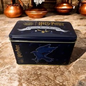 Harry Potter Tin tea caddy Ravenclaw with 40 afternoon blend teabags New (F04) - Picture 1 of 3