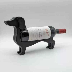 Dog Wine Bottle Holder Red Wine Rack Bottle Support Tray Kitchen tool Home Decor - Bild 1 von 7