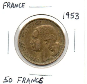 France 50 Francs Coin 1953 as pictured - Picture 1 of 6