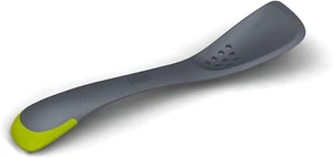 Silicone Kitchen Utensil 5-in-1 |Slotted Spoon,Turner & Spatula in One Grey, 24 - Picture 1 of 12