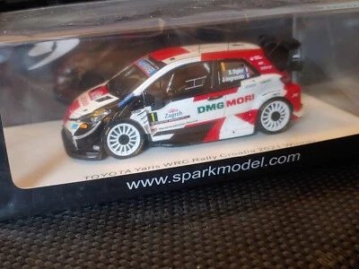 1x Spark S6588 TOYOTA YARIS Wrc Plus S. Ogier WINNER Rally CROATIA 2021 -1:43 - Immagine 1 di 4