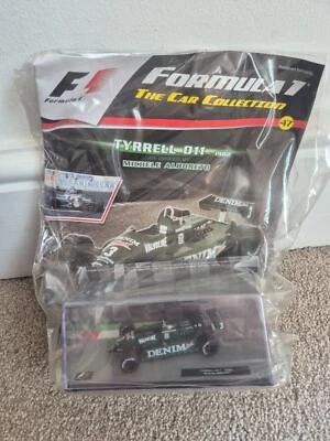 1/43 F1 FORMEL 1 AUTO SAMMLUNG - TYRRELL 011 MICHELE ALBORETO 1982 AUTO #47 NEU - Bild 1 von 3