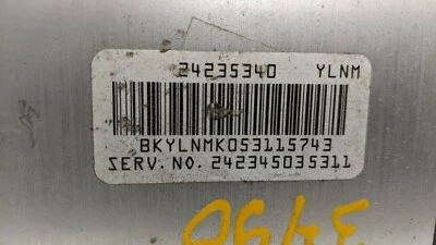 Chevrolet Express 1500 2006-2014 furgoneta módulo de control de transmisión A/T OEM 140871 Foto 1 de 2