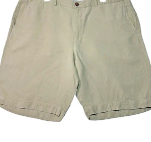 Tommy Bahama Mens Shorts 40 Silk Linen blend Beige Golf Casual Lightweight - Picture 1 of 6