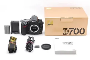 S/C 20751! [EXCELLENT+++++ w/Box]Nikon D700 Black Digital SLR Camera From JAPAN - Picture 1 of 11