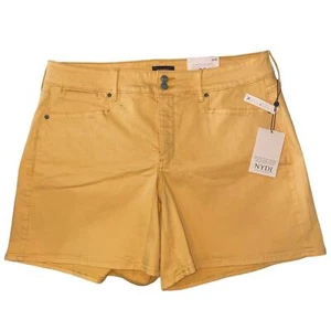 NWT NYDJ Roxanne Short Lift X Tuck Technology Orange Size 16W  - Picture 1 of 9