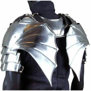 Garganta Gótica con Armadura Calzoneras Medievales Acero Decoración LARP - Imagen 1 de 3