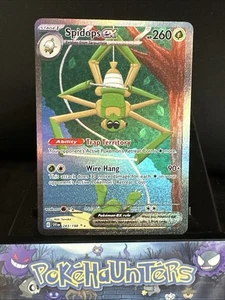Pokemon Card Spidops ex 243/198 Scarlet & Violet Special Illustration Rare NM - Picture 1 of 2