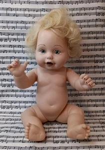 Playmates 14" Tall Baby So Beautiful Vinyl Doll Vintage 1995 Nude - Picture 1 of 8