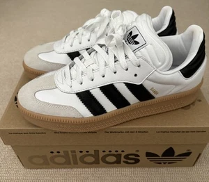 ADIDAS ORIGINALS SAMBA XLG MEN'S SIZE 8.5 SNEAKERS IE1377 White/Black/Gum - Picture 1 of 11