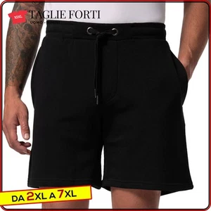 pantaloncino corto bermuda taglie forti uomo cotone dalla 2XL a 7 XL JP 1880 - Foto 1 di 9