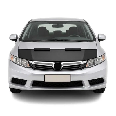 Sujetador capó máscara capó coche para Honda Civic 2012-2015 sedán negro 1 pieza Foto 1 de 4