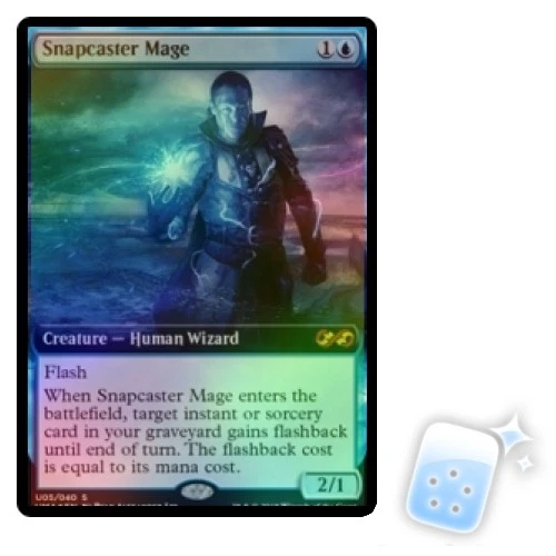 FOIL SNAPCASTER MAGE Ultimate Masters: Box Topper Magic MTG MINT CARD - Image 1 of 1