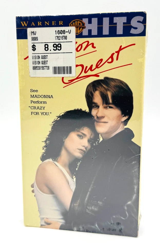 Vision Quest (1985) Sealed VHS Warner Coming of Age Teen Drama Romance Sports Foto 1 de 4