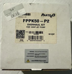 Ricambi 2 O Kit Revisione Pompa 1/2 Jet FPPK50-P2 Kit Riparazione �� - Foto 1 di 3
