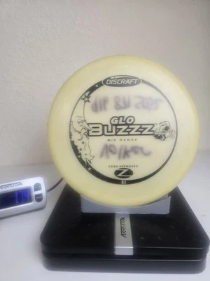 Disco de golf Discraft Z Glo Buzzz PFN Moon Man sello delgado Wixom herramientas 174 g  Foto 1 de 4