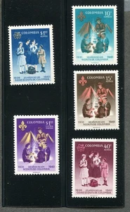 Columbia Scott #746, C435-438 MNH Scouting - Bild 1 von 1