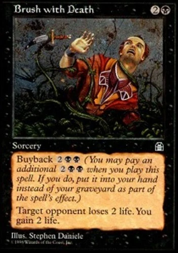 Brush with Death - Stronghold #52/143 MTG Magic The Gathering - Image 1 of 1