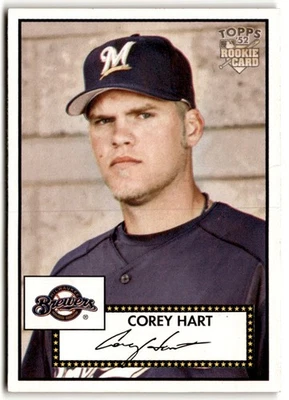 Corey Hart 2006 Topps 1952 Edition Rookie #251 Milwaukee Brewers - Image 1 of 2