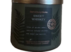 "Sweet Whiskey" 3-Docht 14,5 Oz Kerze.  Bath and Body Works - Bild 1 von 3