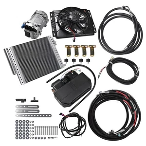 Universal Underdash Electric Air Conditioning 12V Cool&Heat A/C Kit Auto Car DC - Picture 1 of 14