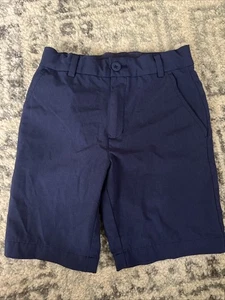 Vineyard Vines Boy Size 8 Performance Shorts In Navy - Picture 1 of 4
