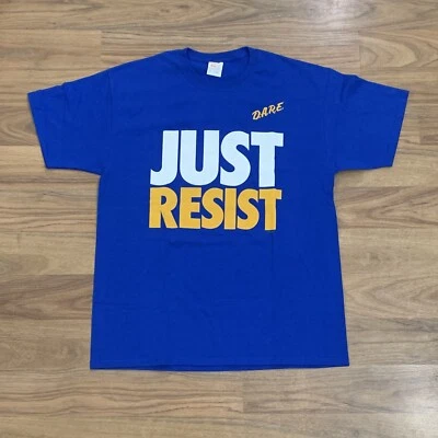 D.A.R.E. Just Resist Campaign T-shirt Adult Large Anti-Drug Say No To Drugs Tee - Image 1 of 4