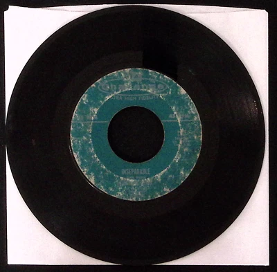 GEORGIA LYNN ONCE A DAY/INSEPERABLE CHALLENGE RECORDS VINYL 45 VG 46-53 - Image 1 of 2