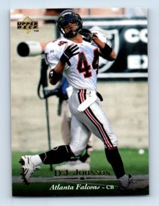 1995 Upper Deck D.J. Johnson Atlanta Falcons #182