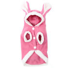 Pet Dog Cats Cute Hoodie Bunny Clothes Winter Warm Puppy Costumes Apparel 7