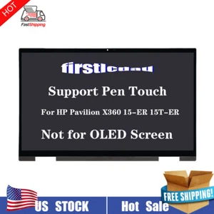 M45119-001 For HP Pavilion X360 15-ER 15T-ER HD New LCD Touch Screen N156BGA-E53 - Picture 1 of 4