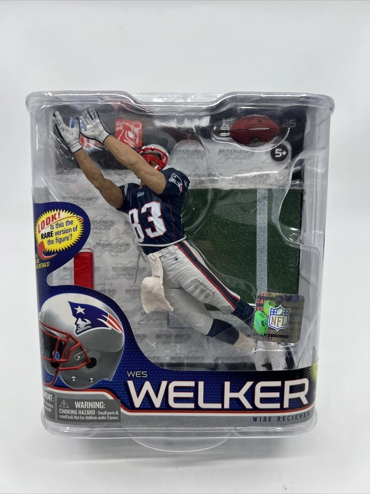 McFarlane Toys NFL Series 26 Wes Welker Action Figure