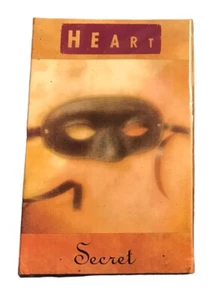 HEART - Secret + I Love You - 1990 USA Cassette New factory Sealed #1 - Picture 1 of 2