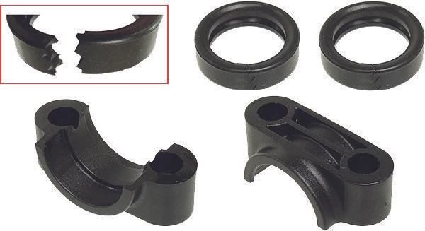 Abrazaderas de vástago de dirección superior SPI Ski-Doo reemplaza OEM 506152508 y 506152509 Foto 1 de 1