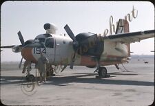 Grumman S2F-1 Aircraft 35mm Slide 1950s Kodachrome
