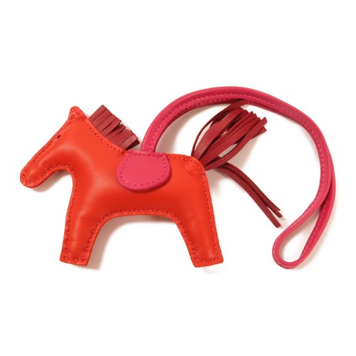 HERMÈS HERMES Redeo PM Charm Pelle Veloce Rosso Rubini